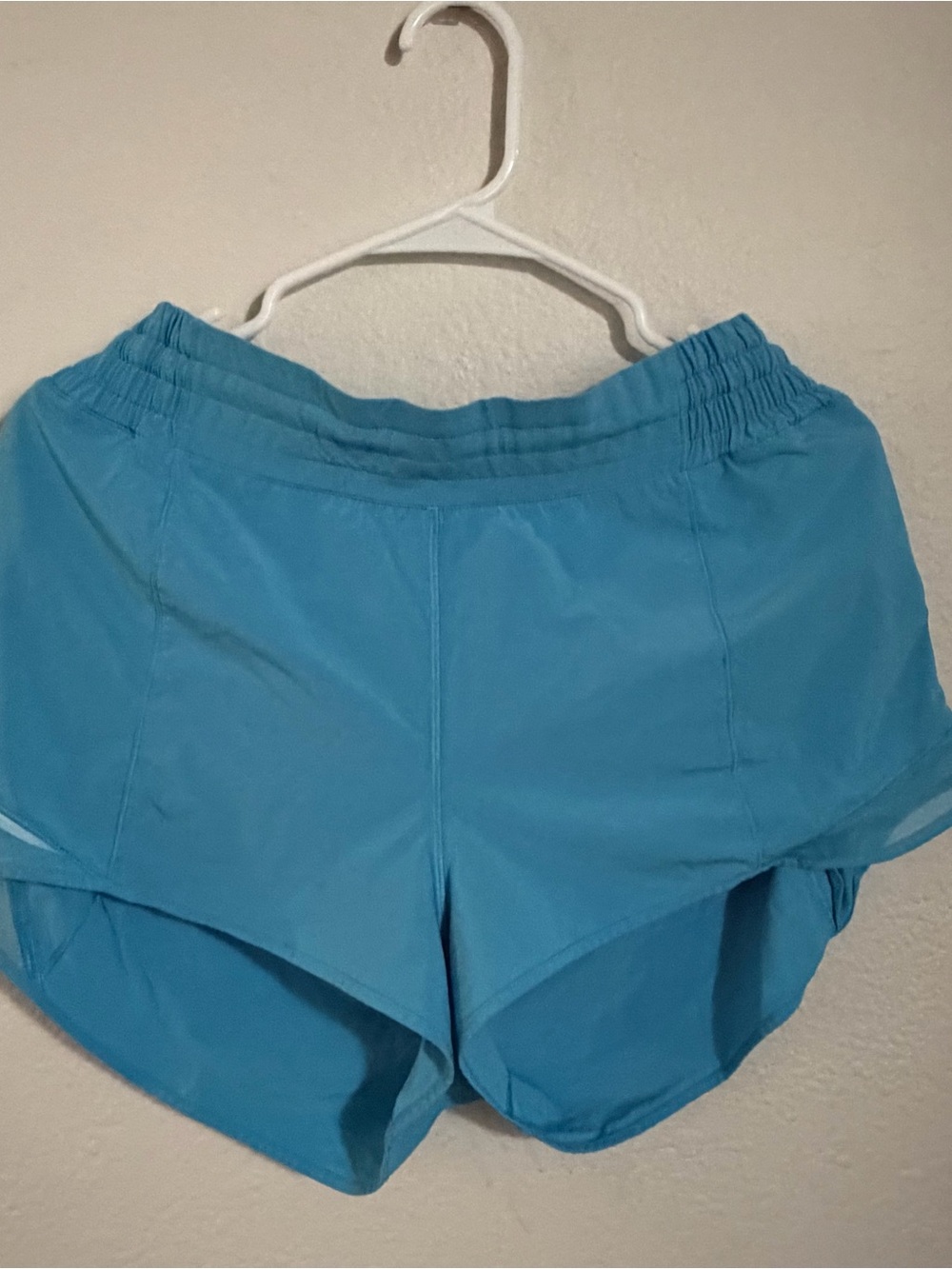 Rare lululemon athletica Bright cyan Running Shorts